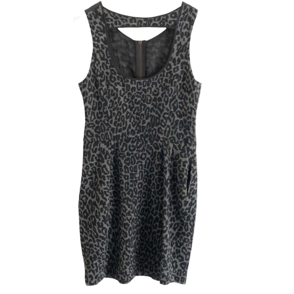 Timo Weiland Size 6 Leopard Print Dress